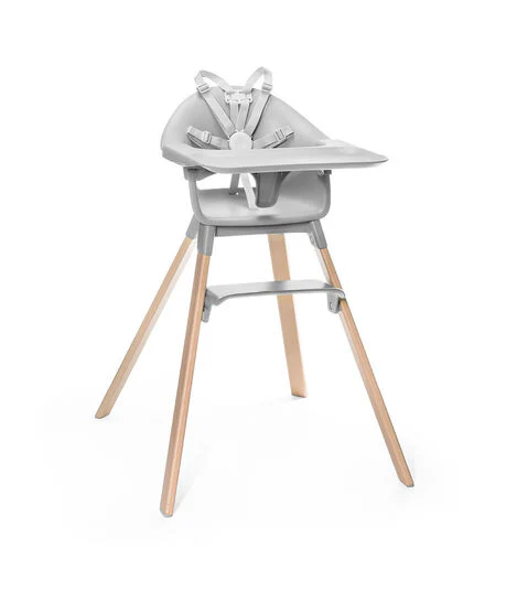 2026 Stokke® Clikk™ High Chair – All-in-One with Tray & Harness, Ergonomic Design, Tool-Free Assembly, Easy to Clean