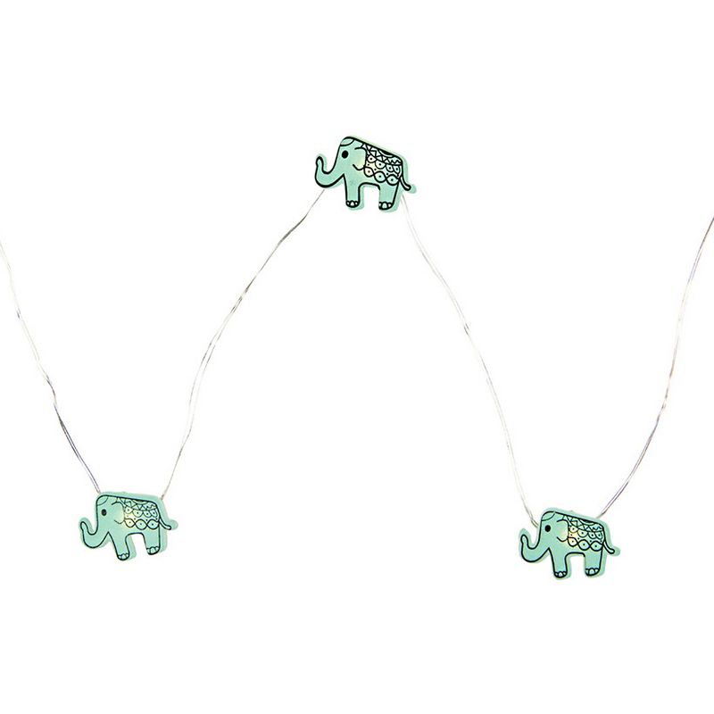 Northlight LED Elephant Fairy Lights - Warm White - 2.75' Silver Wire - 10ct