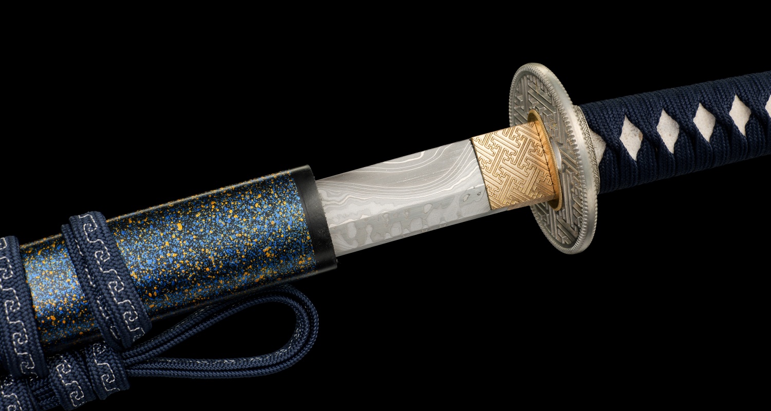 Japanese Katana Seira Hand Forged Damascus Steel Full Tang