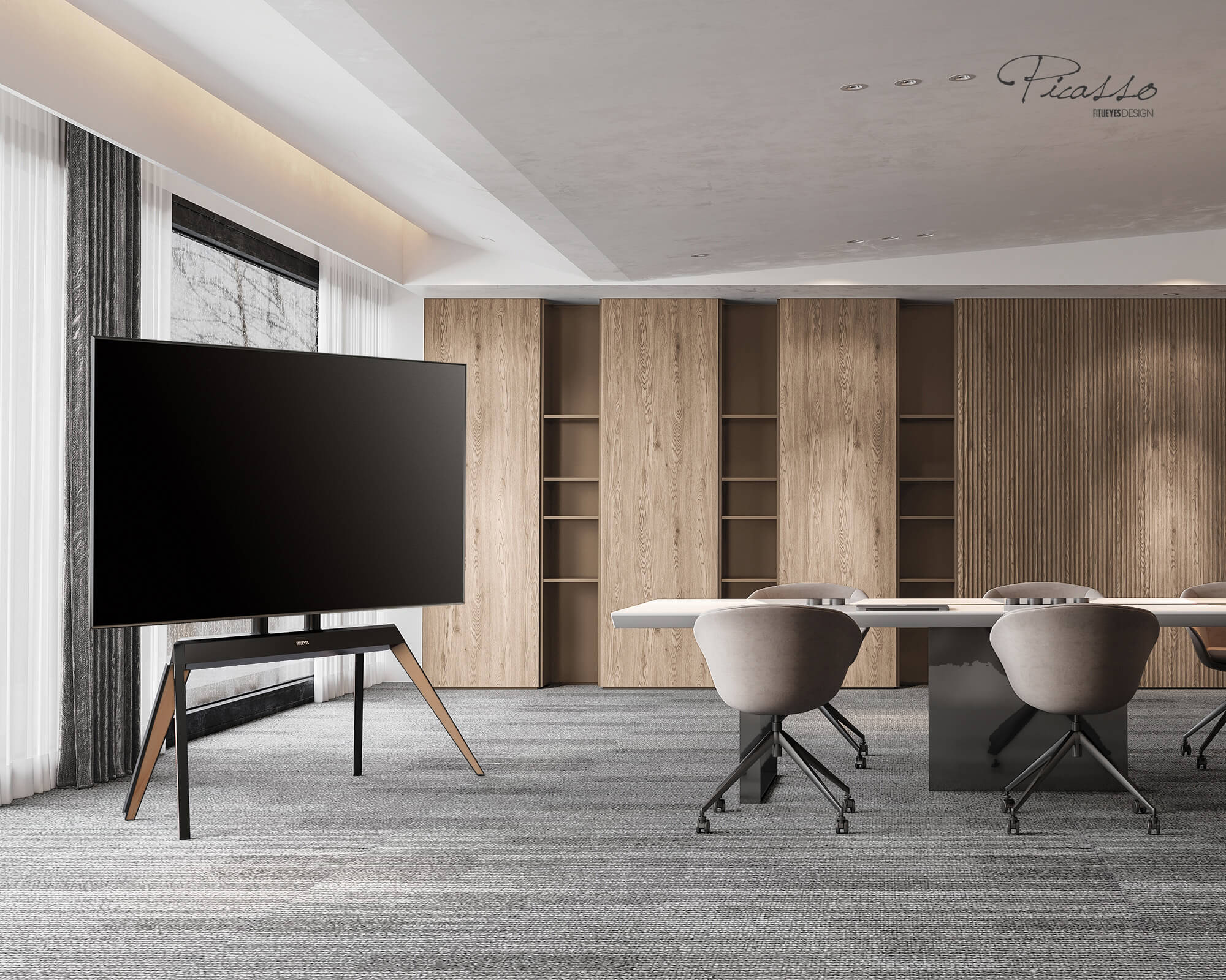Picasso FT88 Floor TV Stand