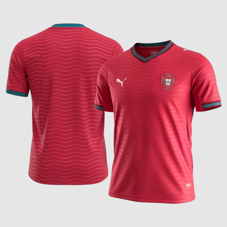 Portugal Home Soccer Jersey World Cup 2026