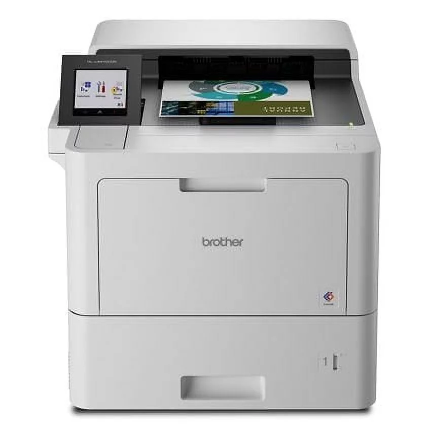 Brother MFC‐L9610CDN Enterprise Color Laser All‐in‐One Printer with Fast Printing, Large Paper Capacity, and Advanced Security Features