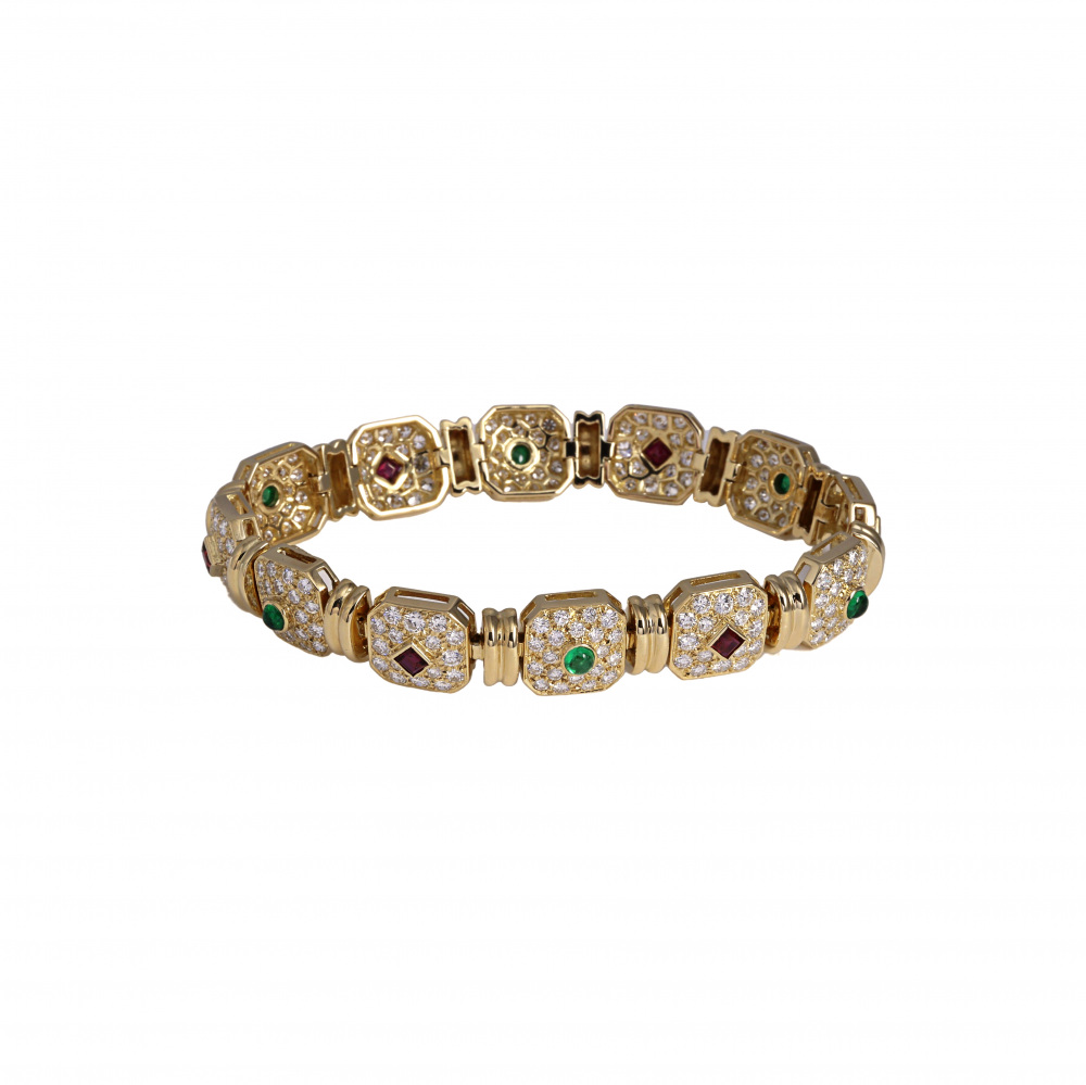 Van Cleef & Arpels K18YG Yellow Gold Bracelet