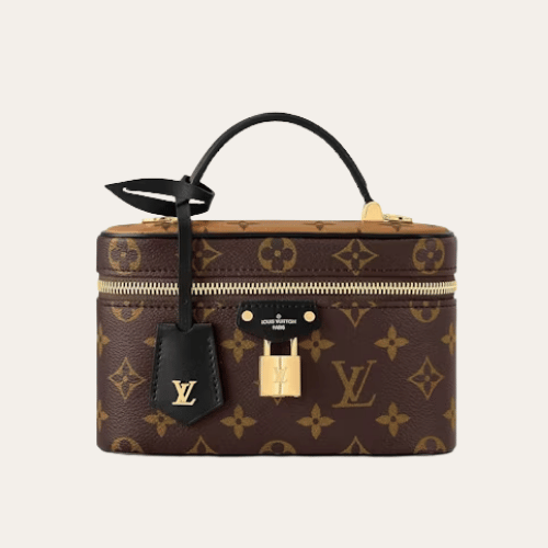 Louis Vuitton Vanity Pm Monogram Brown 7.5 Inches