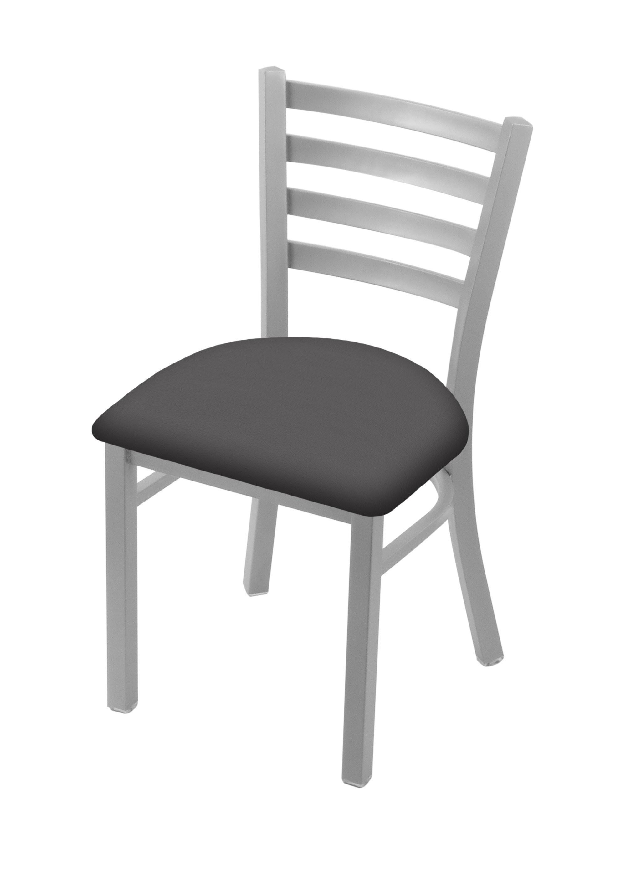Holland Bar Stool 400 Jackie 18x22 Chair with Anodized Nickel Finish, Axis Truffle Seat