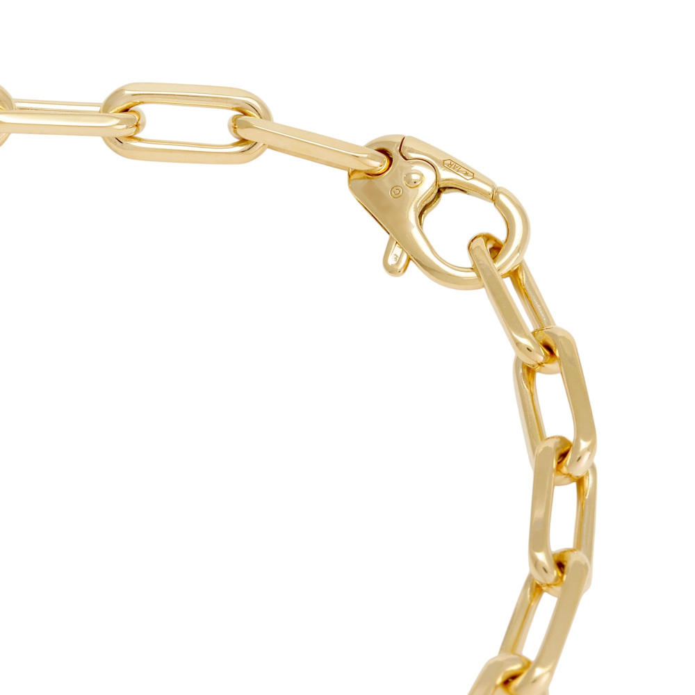 Cartier Santos Necklace 18K Yellow Gold B7009000