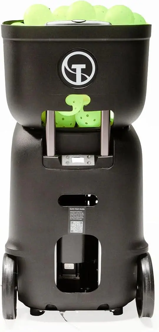 Titan ACE Automatic Pickleball Machine — Adjustable Speed, Spin & Feed Settings