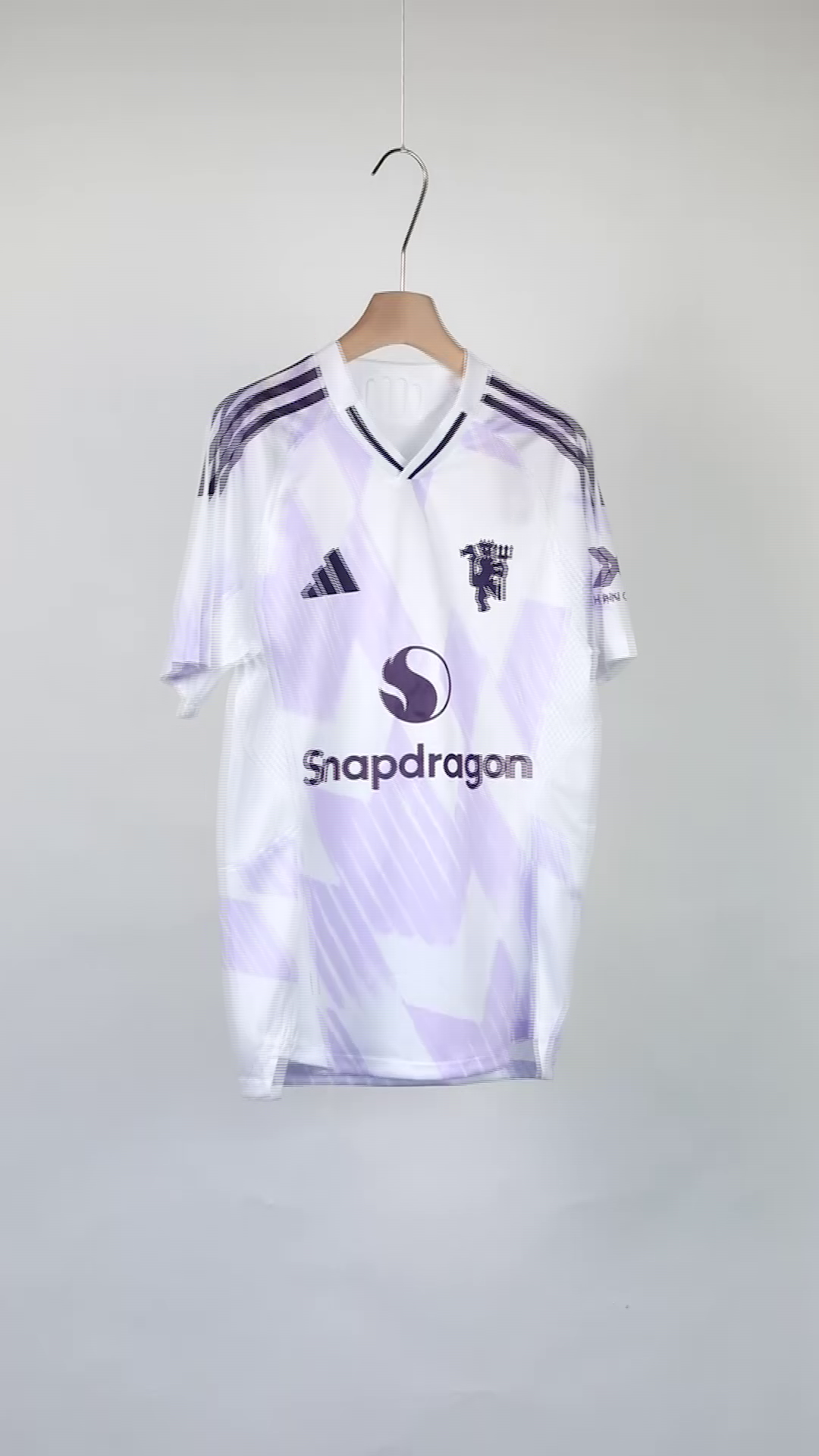 B.FERNANDES #8 Manchester United Away Player Version Jersey 2025/26