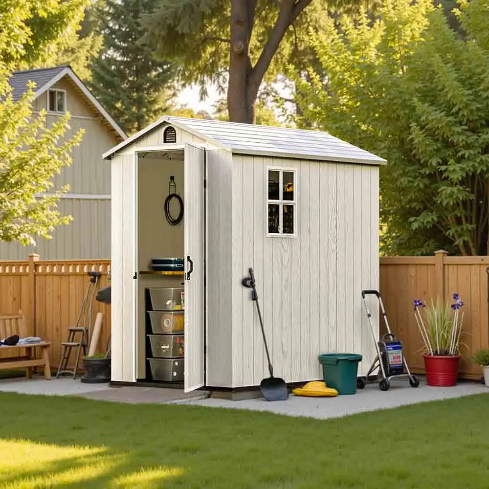 Patiowell Fit-it 4x6 Plastic Shed