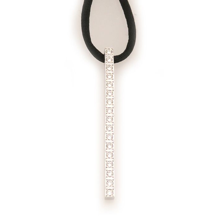Cartier Laniere Necklace 18K White Gold Diamond