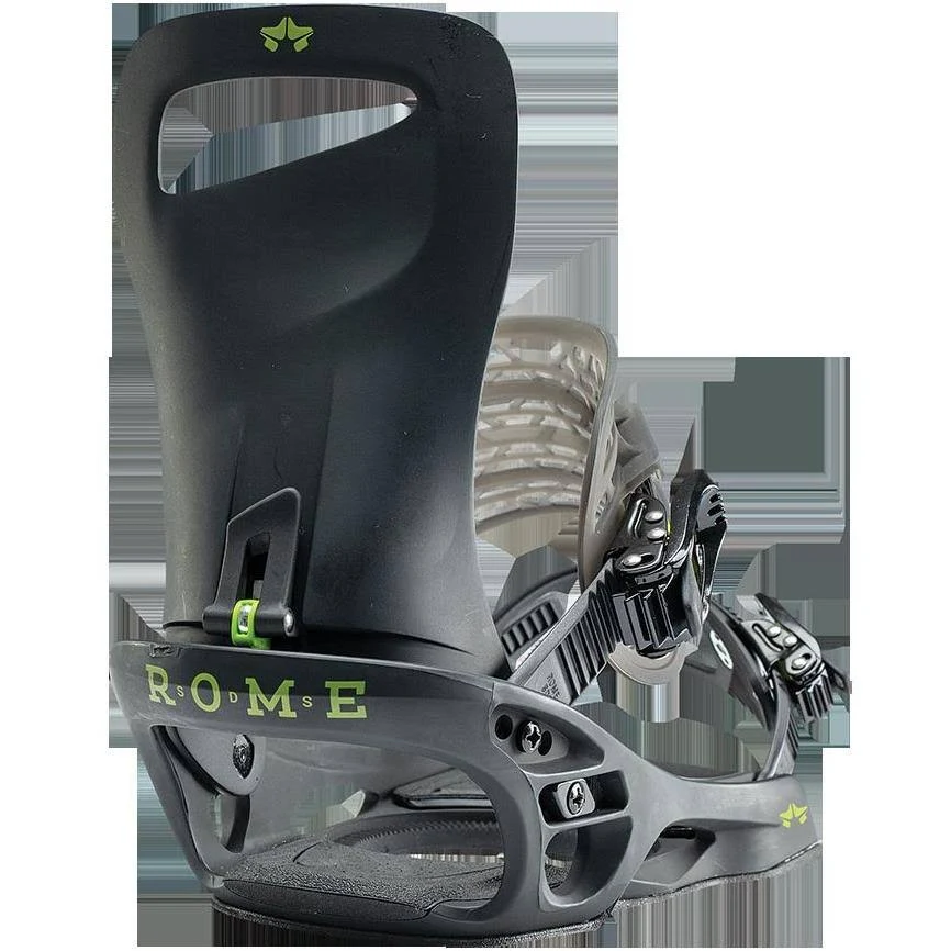 Rome Slice Snowboard Bindings Black, L/XL