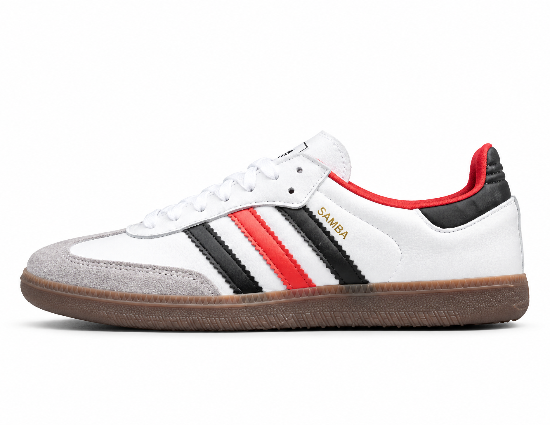 Adidas Samba Og Shoes Cloud White/Black/Red B75809