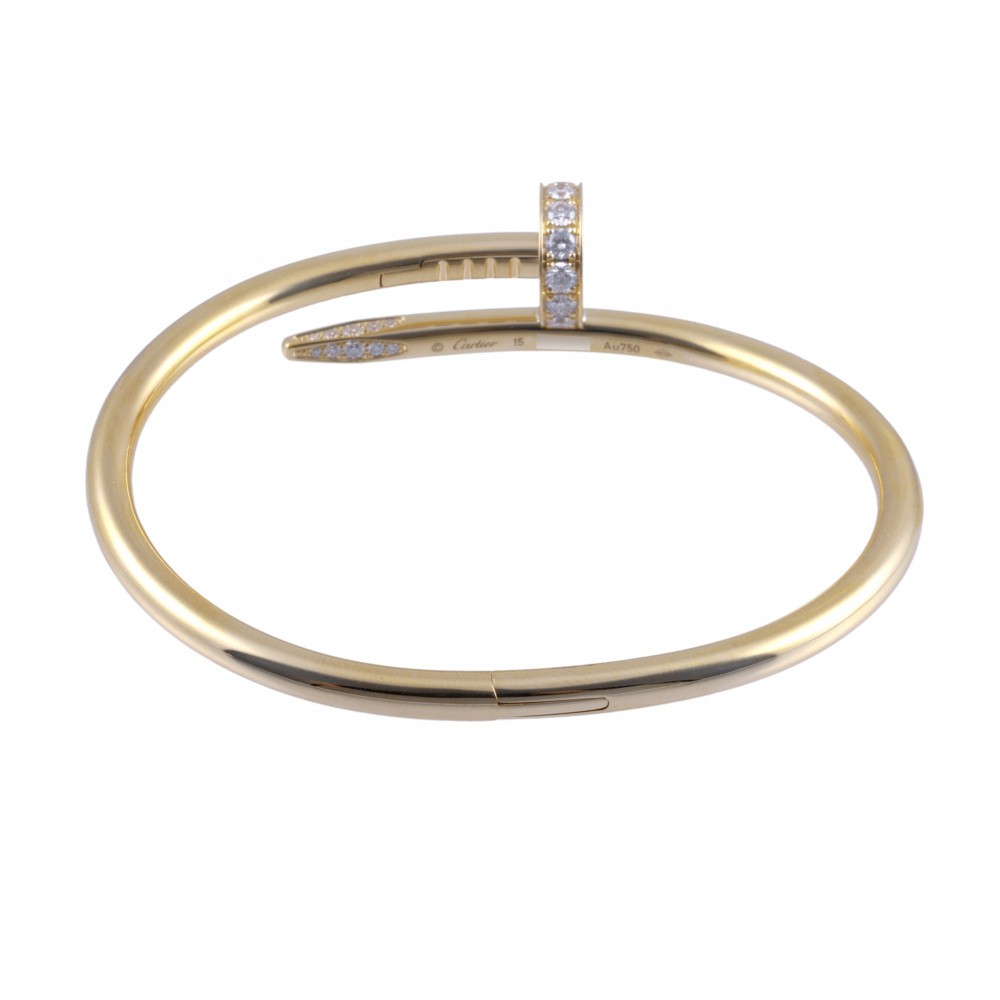 Cartier Juste un Clou Bracelet 18K Yellow Gold Diamond B6048600