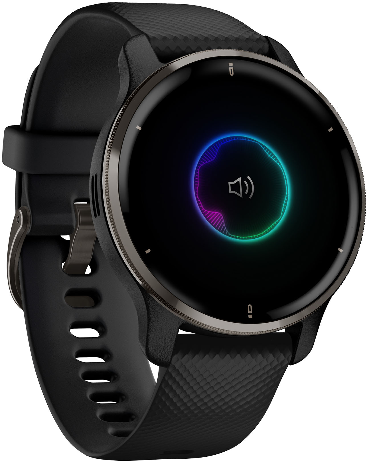 Garmin - Venu 2 Plus GPS Smartwatch 43 mm Fiber-reinforced polymer - Slate