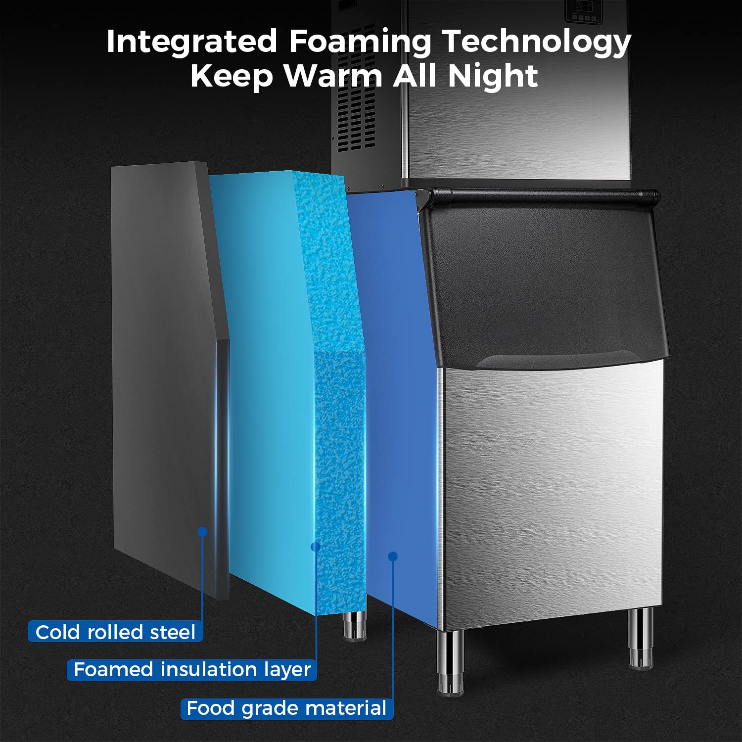 353LBS/24H Split Commercial Ice Maker Z58160