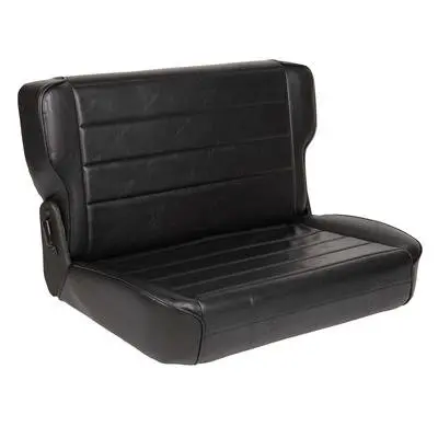 Smittybilt Fold and Tumble Rear Seat (Black) – 41301