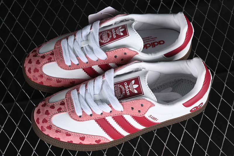 Adidas Samba OG White/Pink FW2414