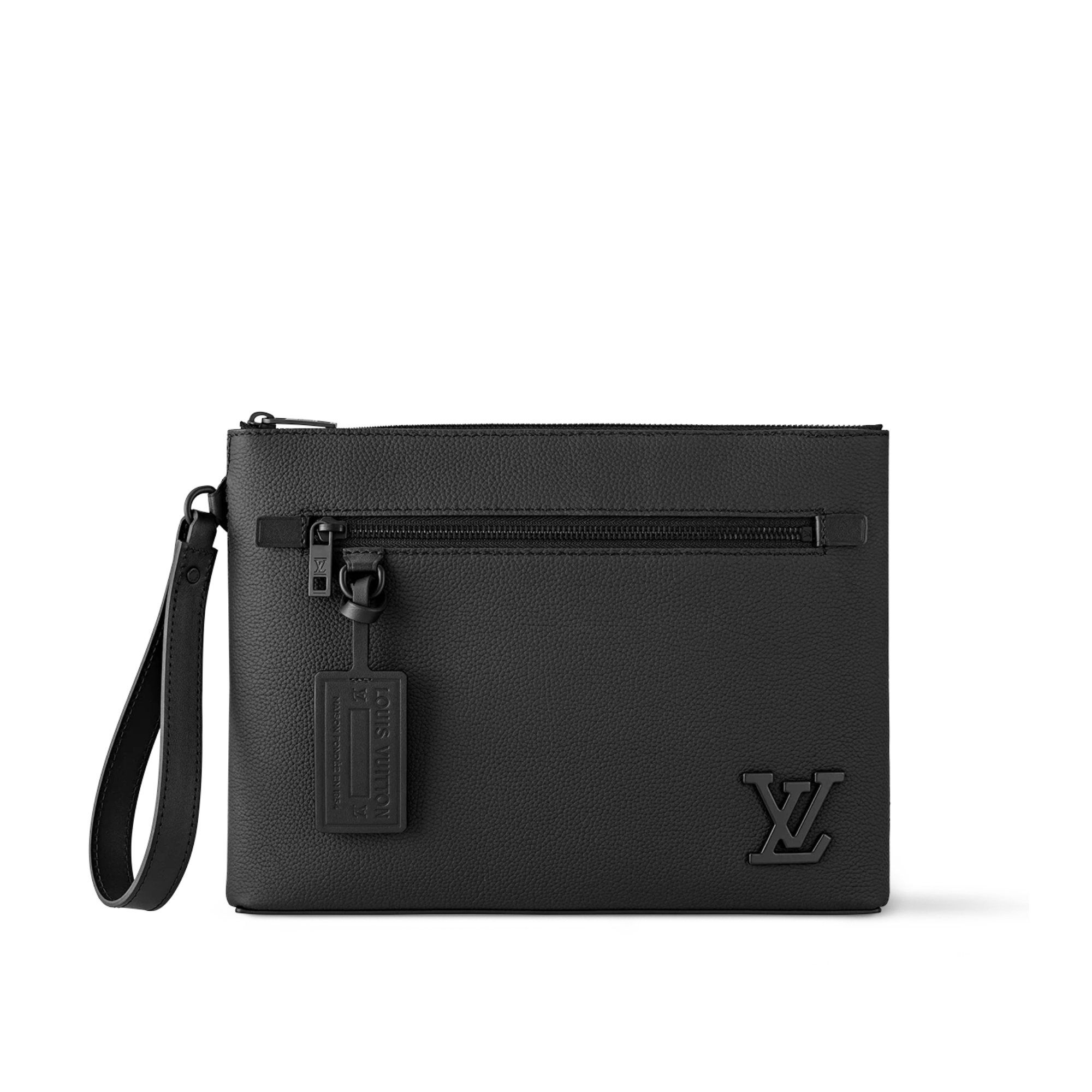 Louis Vuitton Takeoff Pouch Black 30Cm M69837
