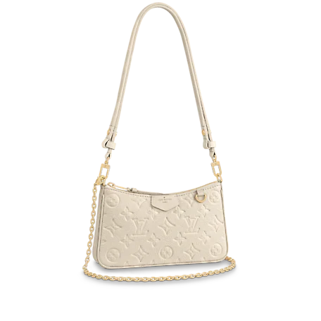 Louis Vuitton Easy Pouch On Strap 19Cm White