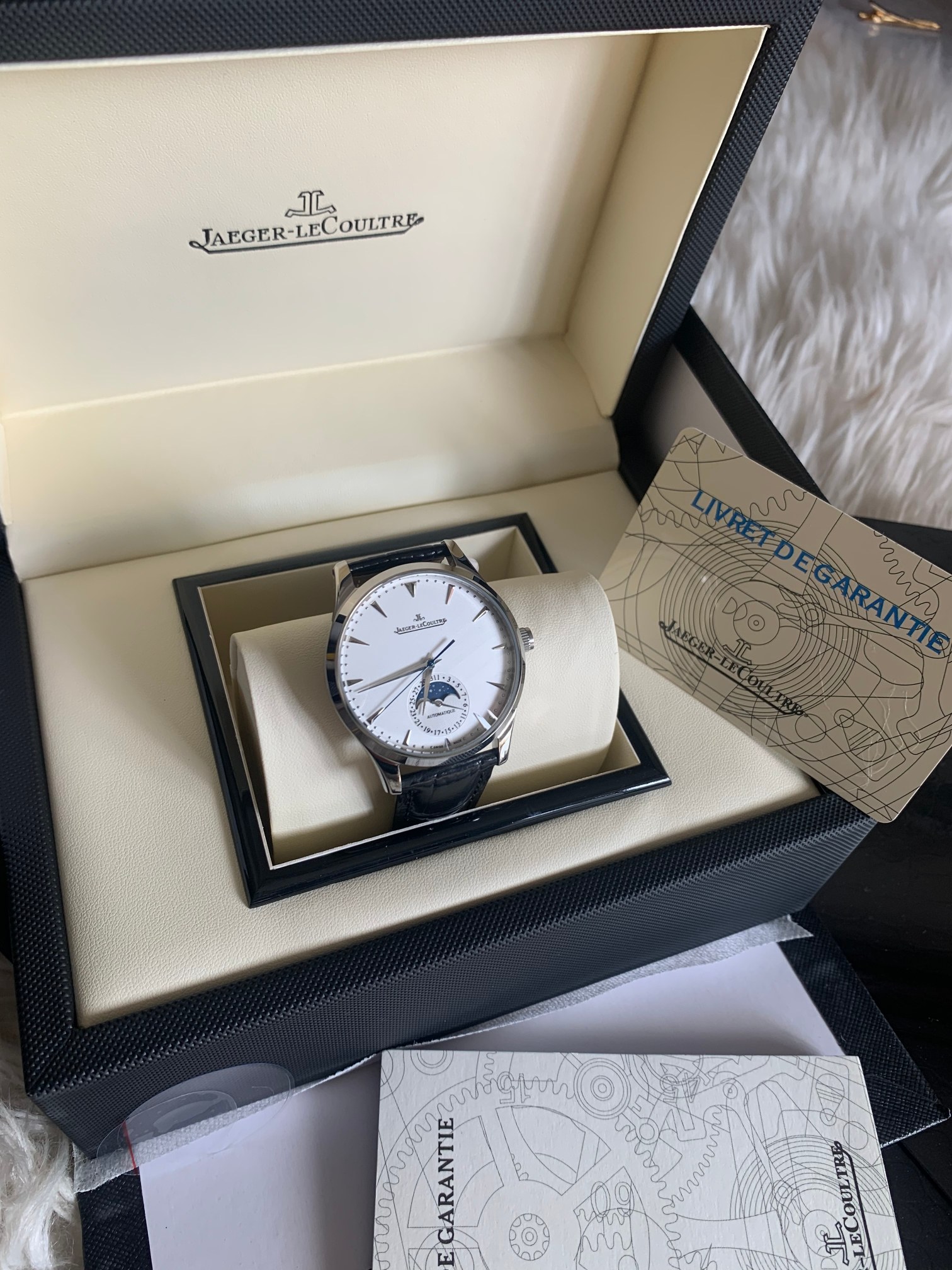 Jaeger-LeCoultre Master Moon Phase Men's Watch - cnluxepick