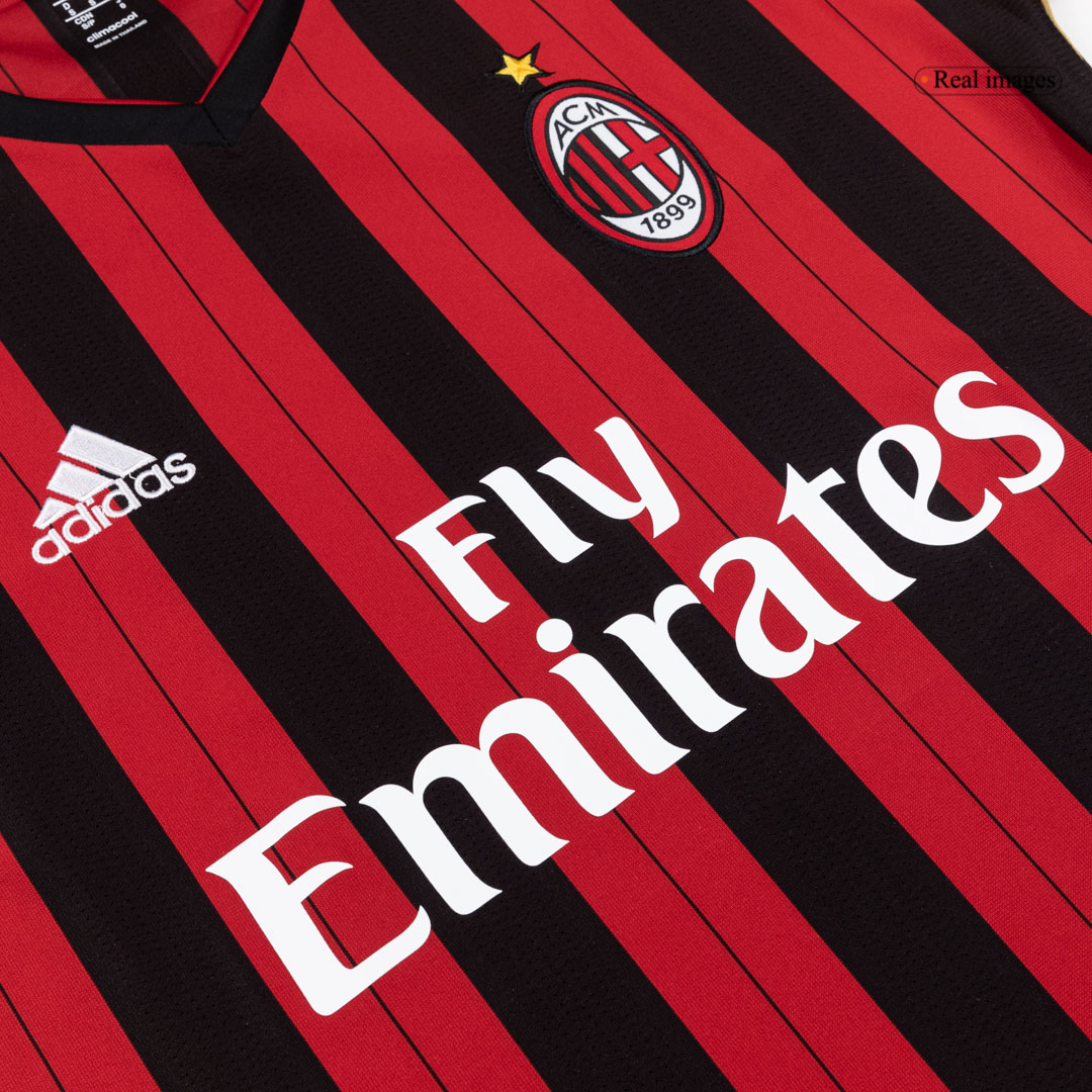 Retro Soccer Jersey AC Milan Home 2013/14