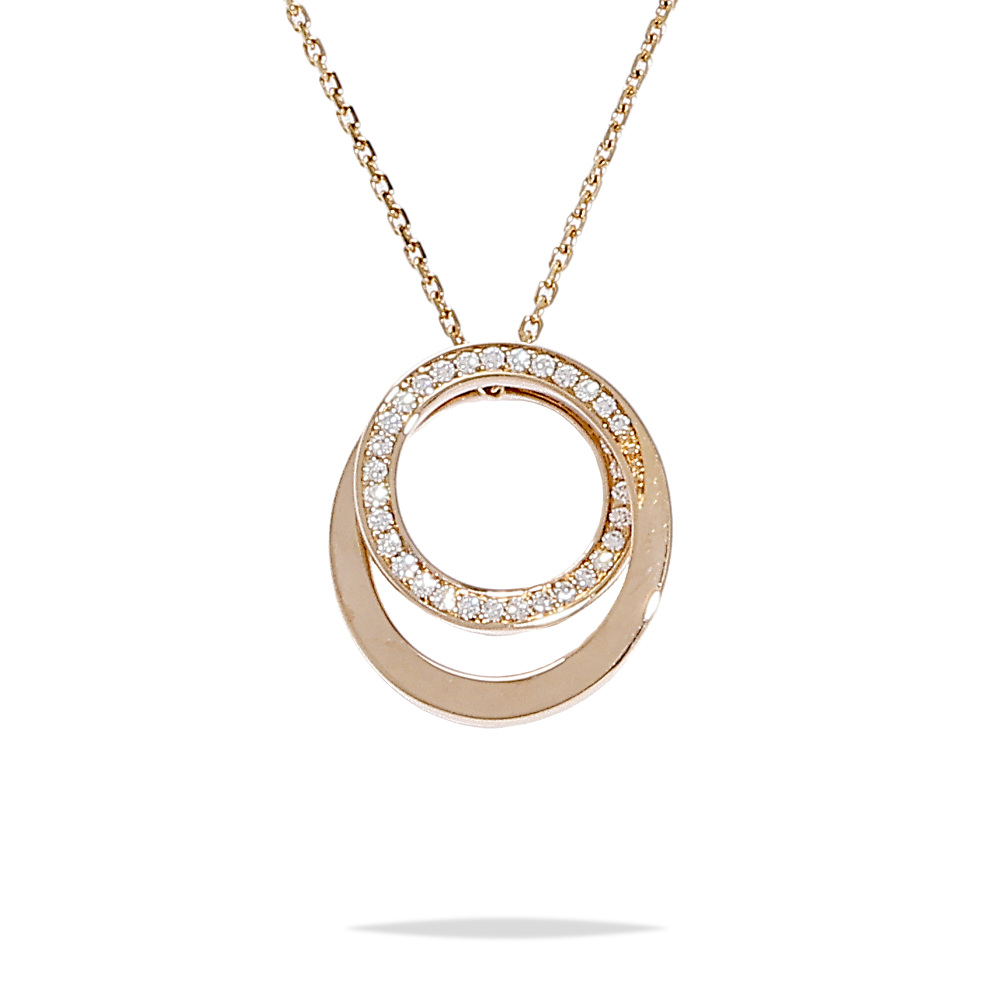 Cartier Ethancel Do Necklace 18K Rose Gold Diamond B3045700