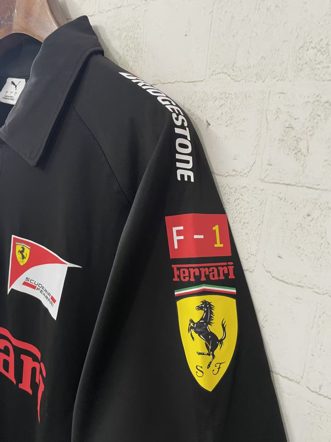2026 F1 Polo Ferraria Black S-3XL