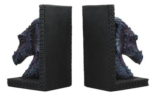 Dragon Head Bookends