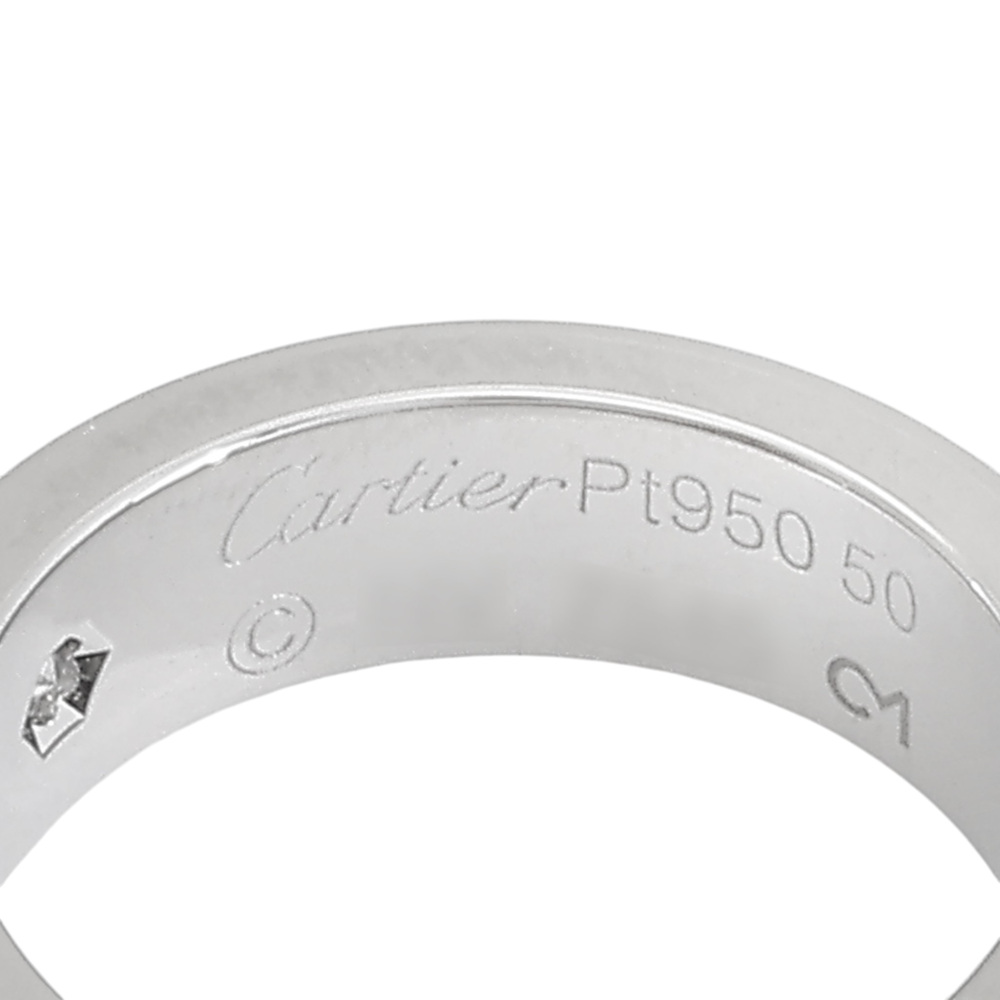 Cartier Love Ring Platinum Diamond B4046700
