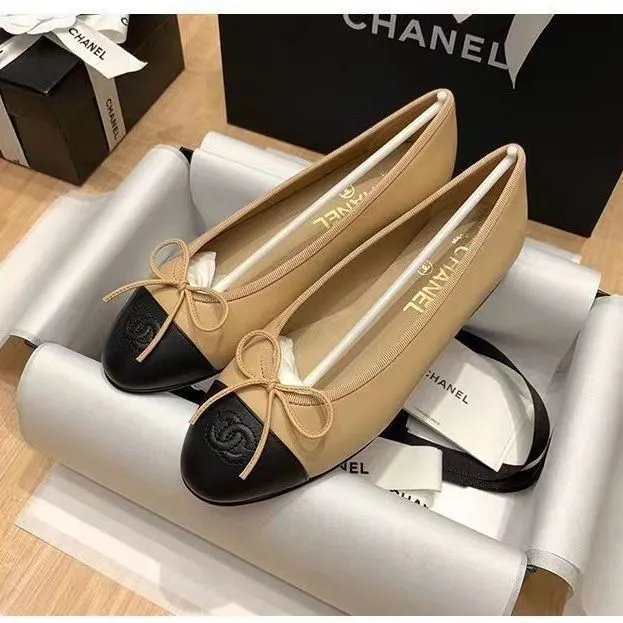 Chanel Bow Ballet Shoes - cnluxepick