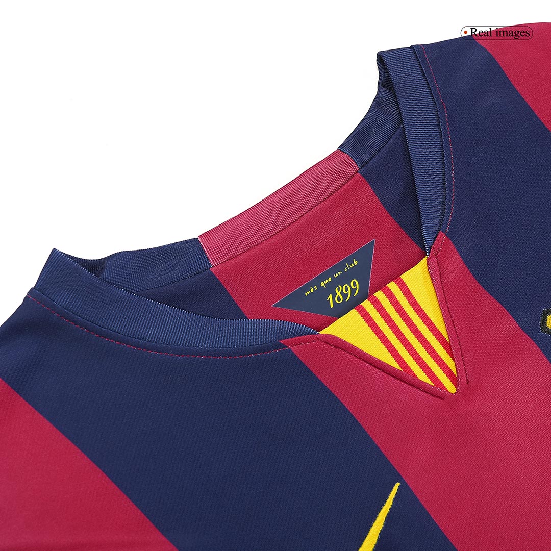 Retro Soccer Jersey Barcelona Home 2014/15