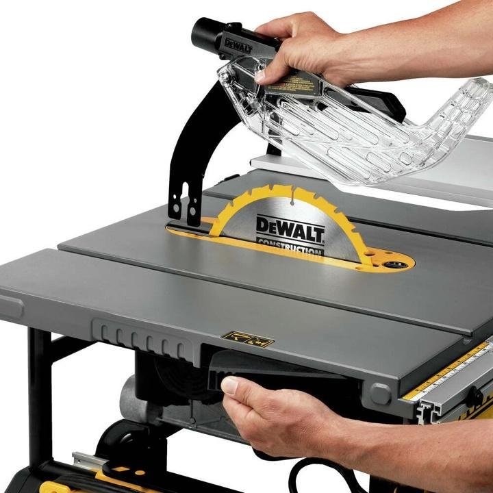dewalt-10 in. 15 Amp Compact Table Saw with Rolling Stand
