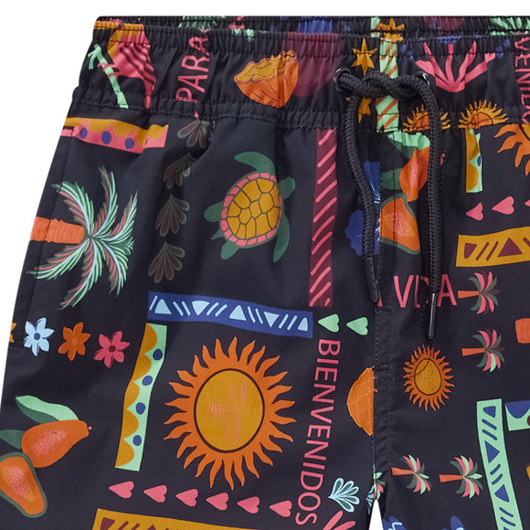 Jonas Nielsen Jungen Badeshorts mit Allover-Print