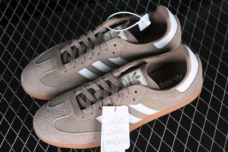 Adidas Samba Og White/Grey/Brown HP7903