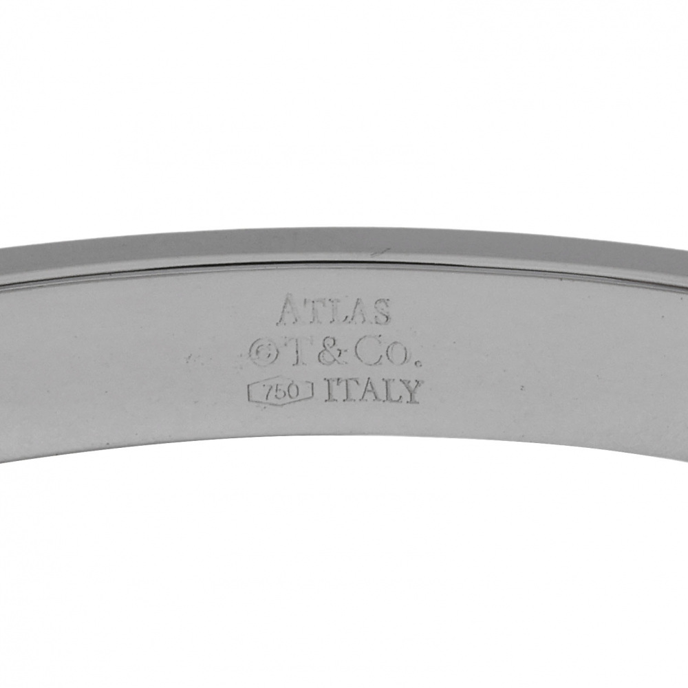 Tiffany & Co. Atlas Diamond Bracelet 18K White Gold
