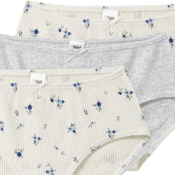 Yigga 3 Mädchen Pantys in verschiedenen Dessins
