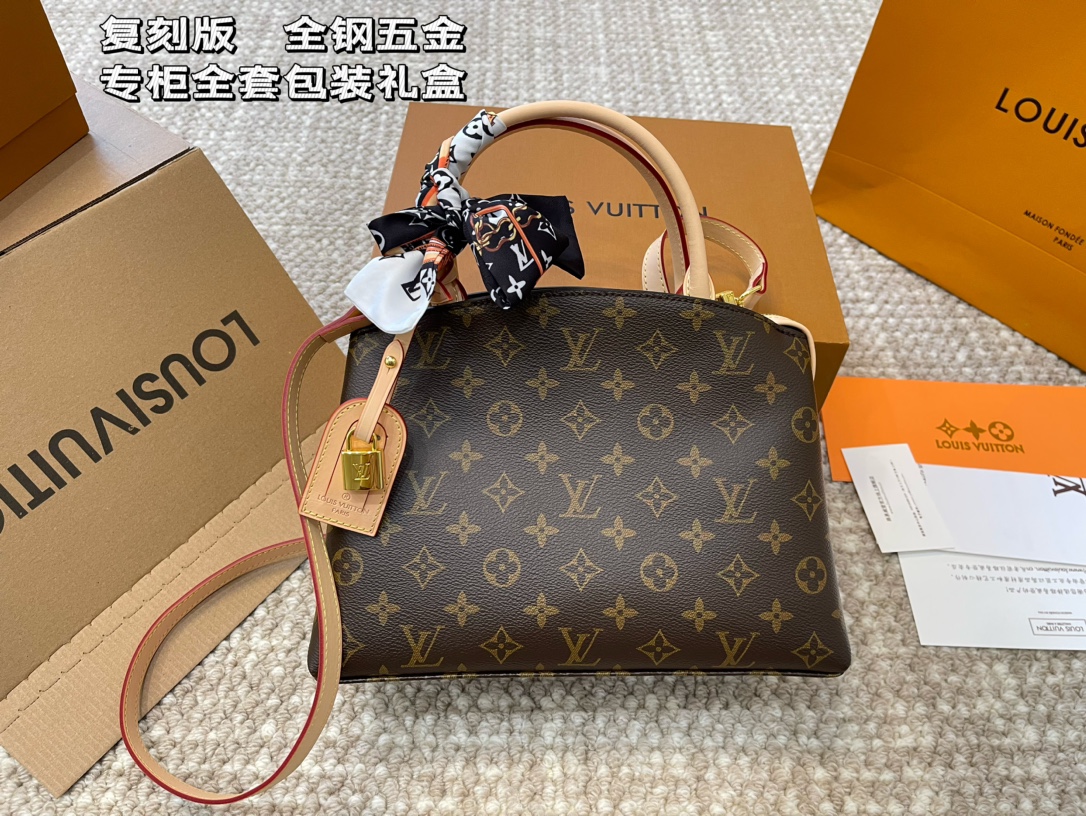 LV classic old flower Montaigne bag - cnluxepick