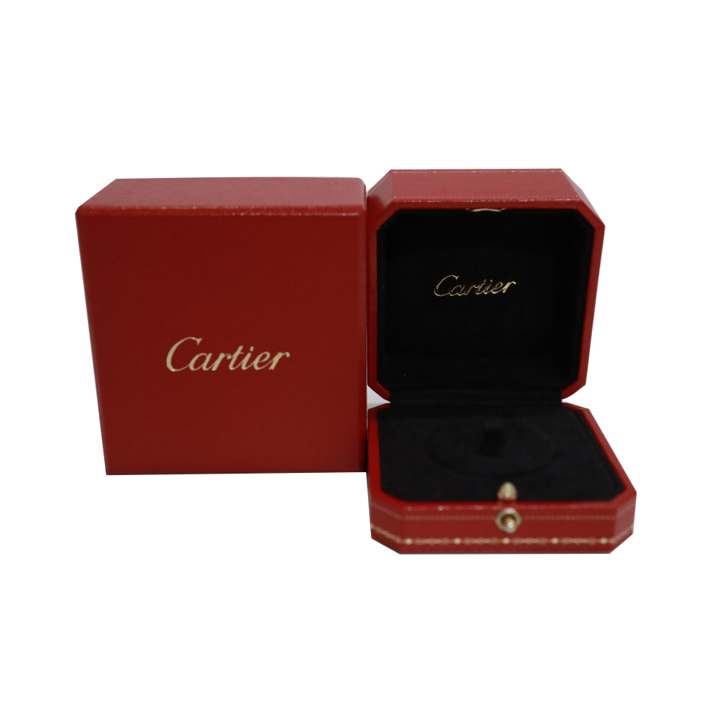 Cartier Juste un Clou Classic Model Diamond Ring 18K Yellow Gold B4216900
