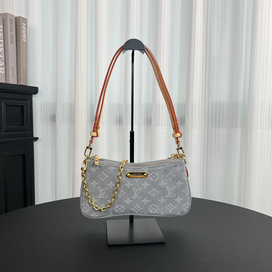 Louis Vuitton Liv Pochette Other Monogram Denim 24.5cm/ 9.6in