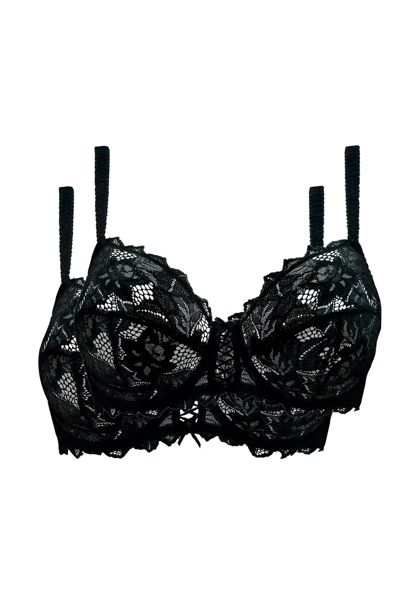 Lot de 2 soutiens-gorge Duo Arum Noir
