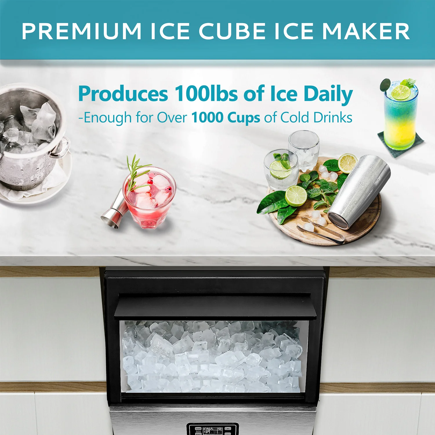 Excellent Storage Container Undercounter Commercial Ice Machine