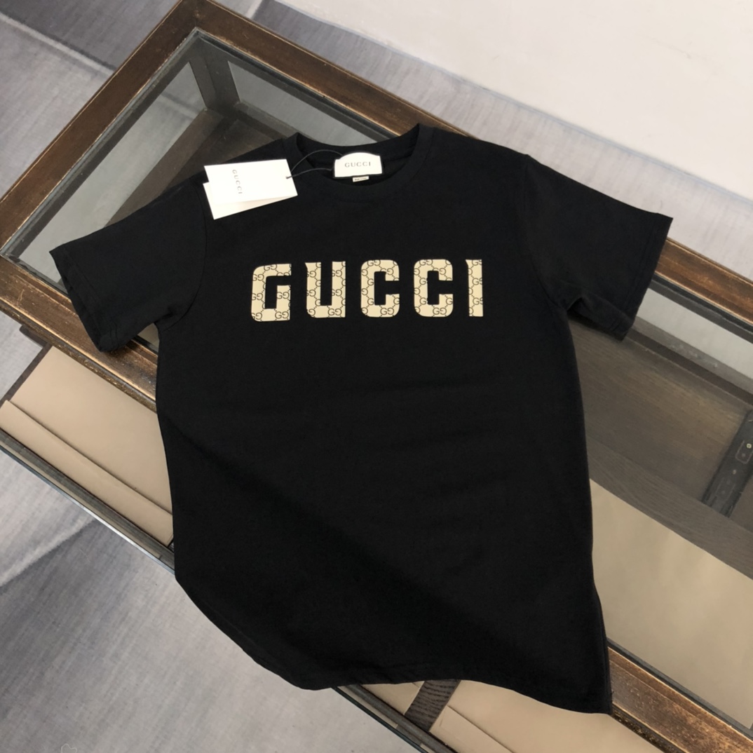 Gucci Summer New Crew Neck Short Sleeve T-Shirt - cnluxepick