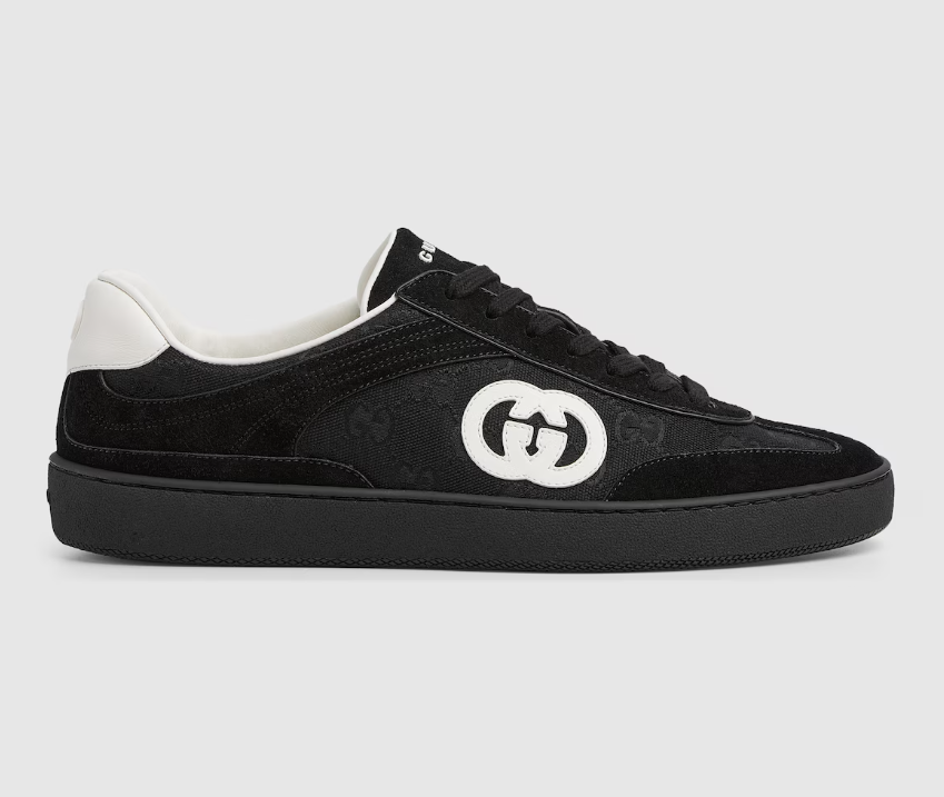 GUCCI Men's G75 sneaker Black suede
