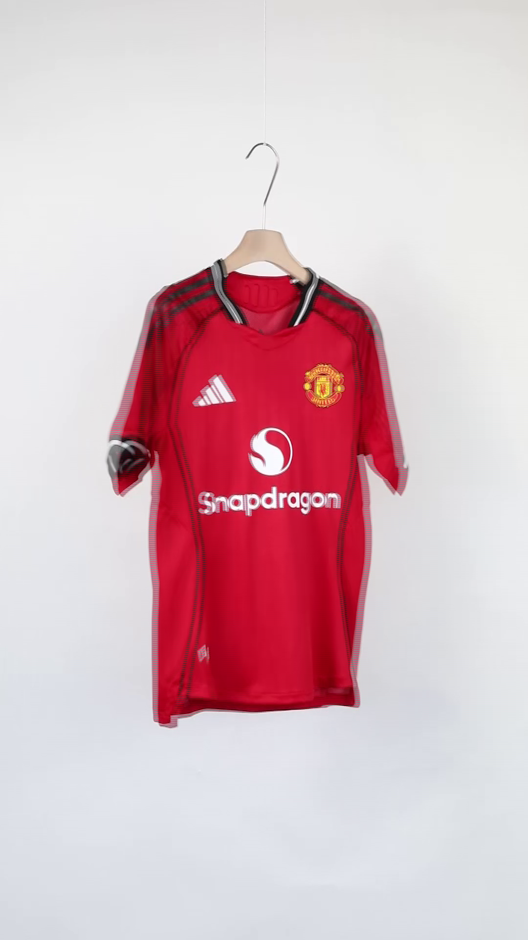 B.FERNANDES #8 Manchester United Home Player Version Jersey 2025/26