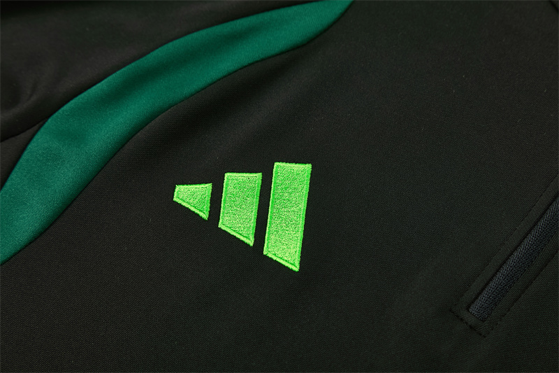 Mexico 2026 Training Suit Half Zipper Black
