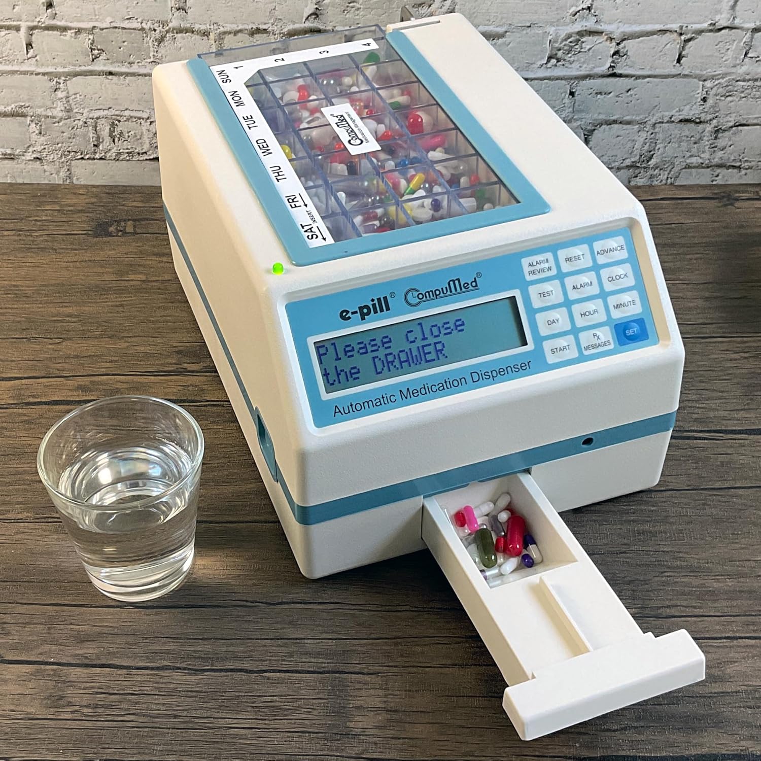 2026 CompuMed - Tamper Resistant Automatic Pill Dispenser - AC Powered