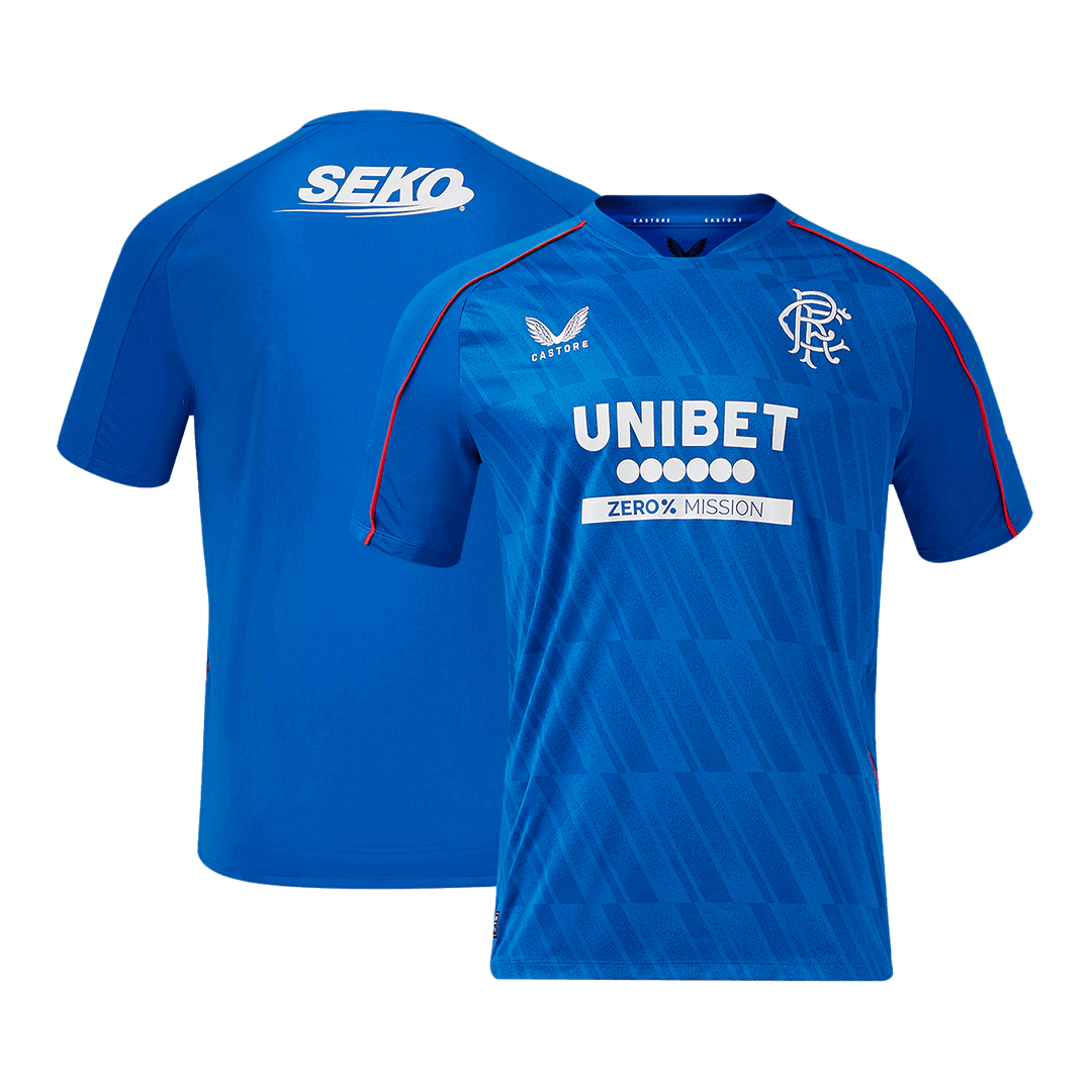 Glasgow Rangers Home Soccer Jersey
