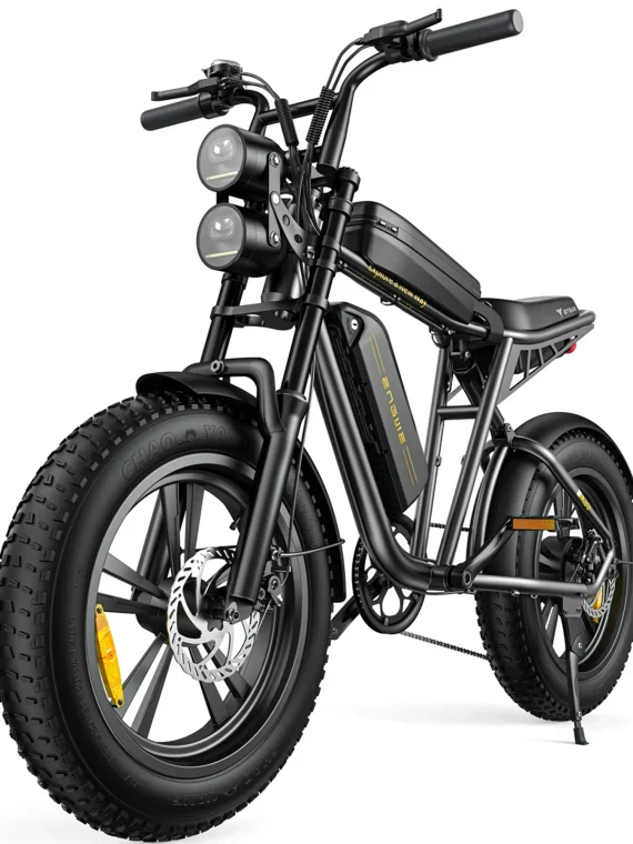AKEZ Electric Bike for Adults – 1000W 28mph Moped Ebike with 48V 13A Removable Battery, Up to 94 Miles All Terrain Off Road E-Bike with 20*4.0′′ Fat Tire,Full Suspension,7-Speed UL Certified