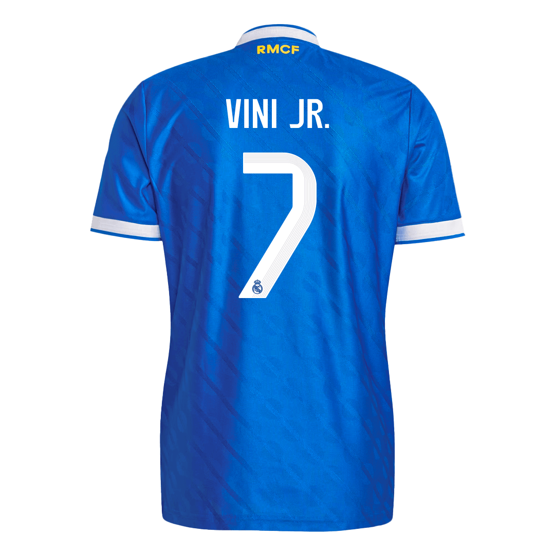 VINI JR. #7 Real Madrid Third Away Player Version Jersey 2025/26