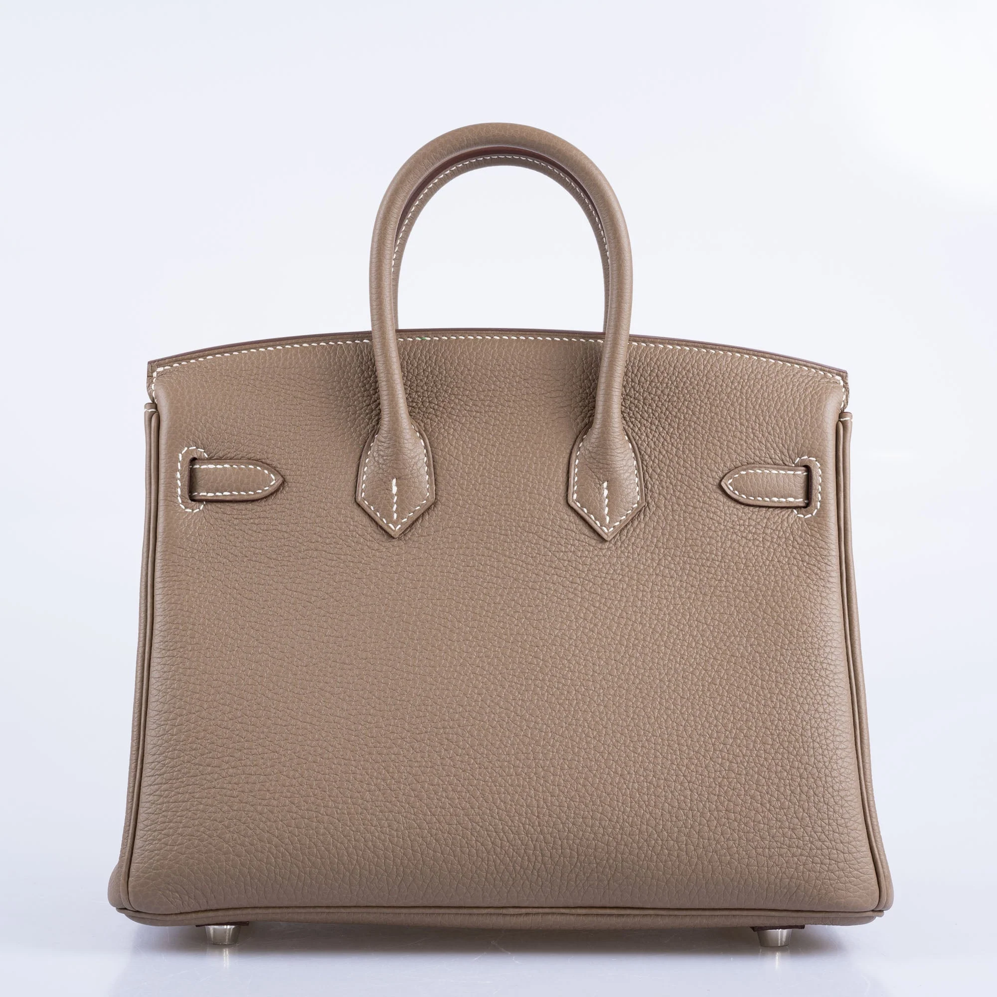 Hermès Birkin 25 Étoupe Togo Palladium Hardware